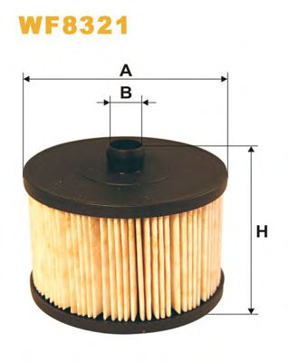 WIX FILTERS wf8321 -  Топливный фильтр
